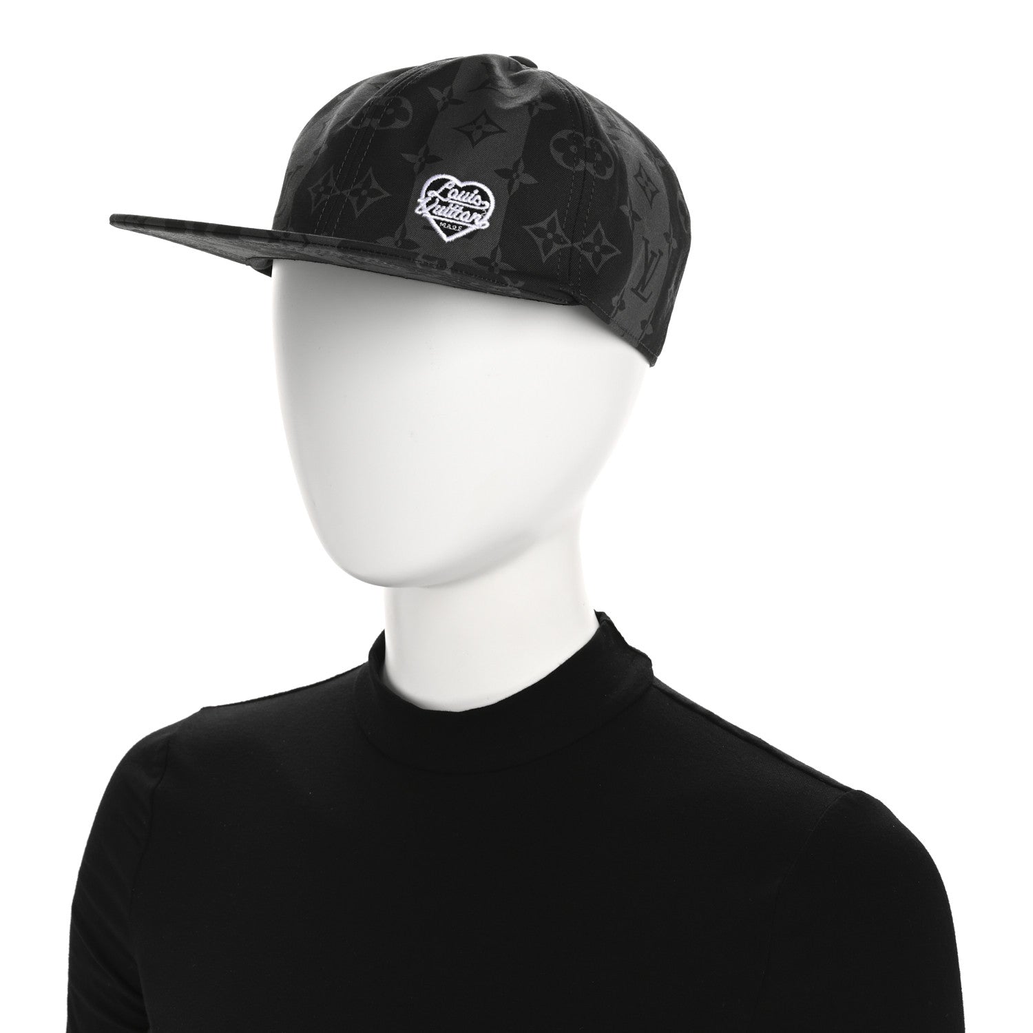 Louis Vuitton X NIGO Cotton Monogram Eclipse Stripes LV Cap L 2 of 8