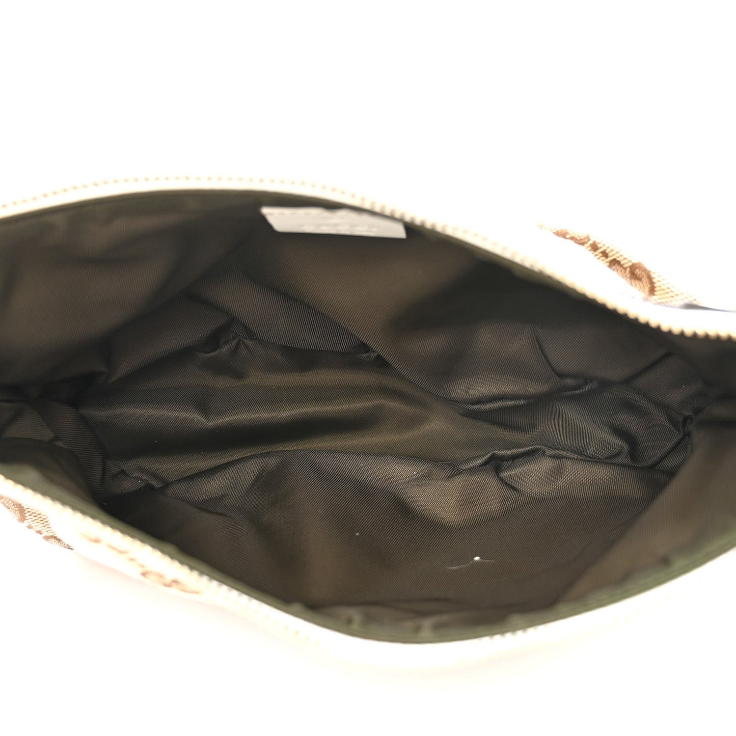 Monogram Pochette White