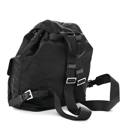 Prada Re-Nylon Tessuto Saffiano Medium Backpack Black 4 of 11