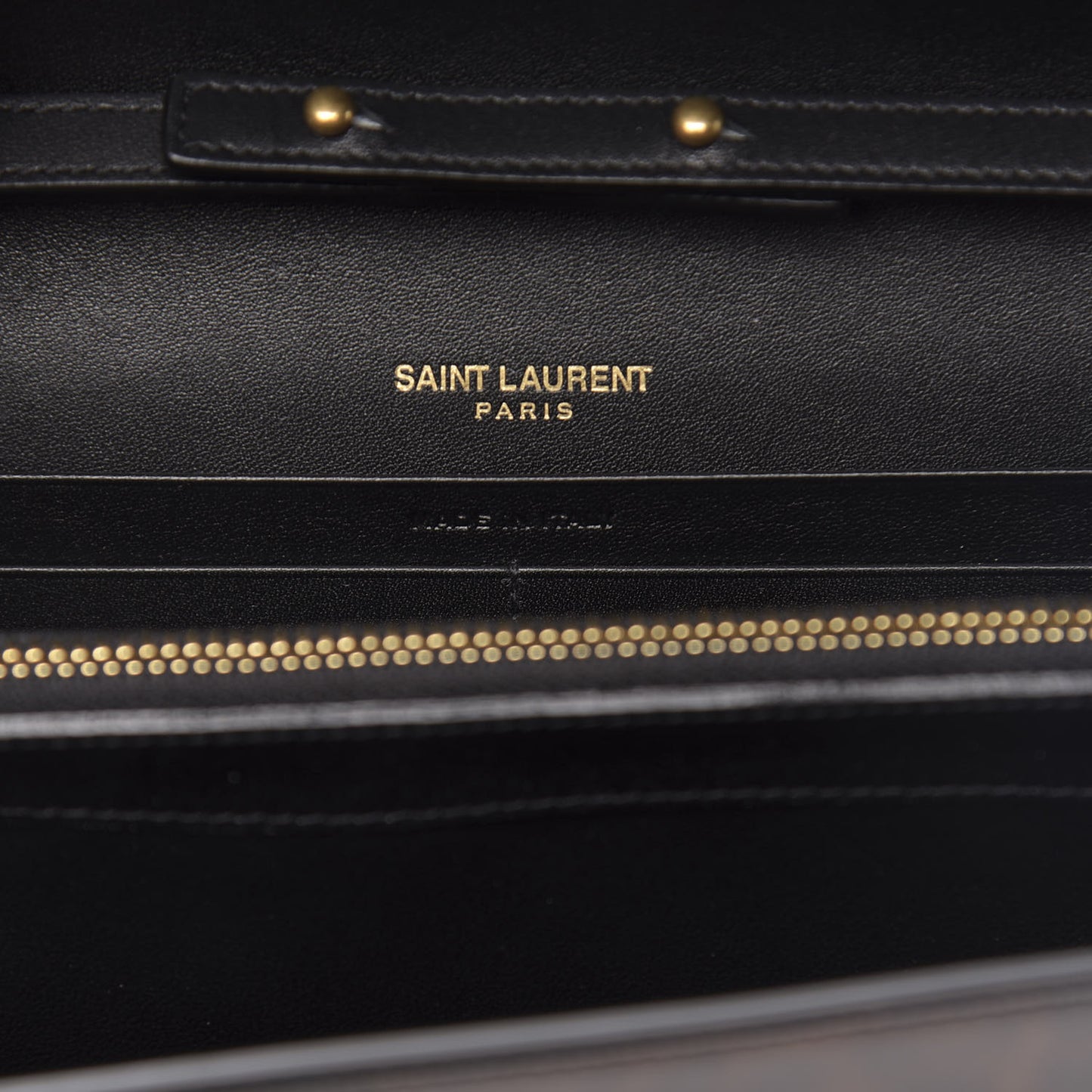 Patent Monogram Chain Wallet Tortoiseshell