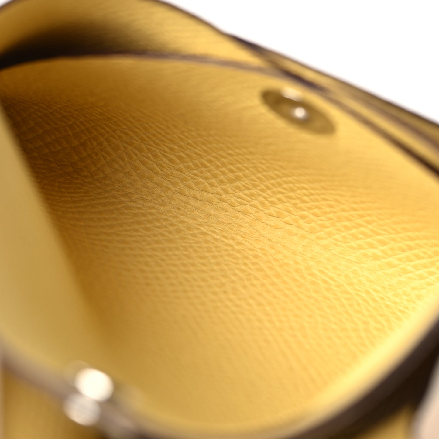 Epsom Verso Calvi Duo Card Case Nata Jaune Poussin