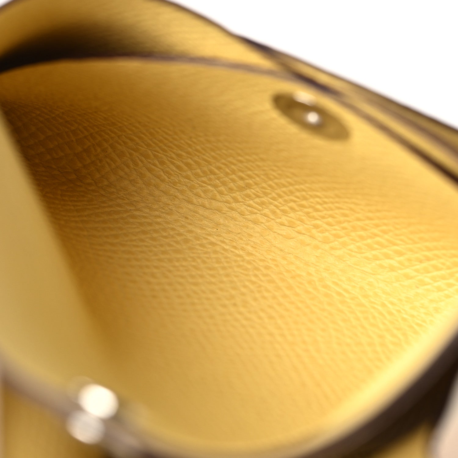 Hermes Epsom Verso Calvi Duo Card Case Nata Jaune Poussin 6 of 11