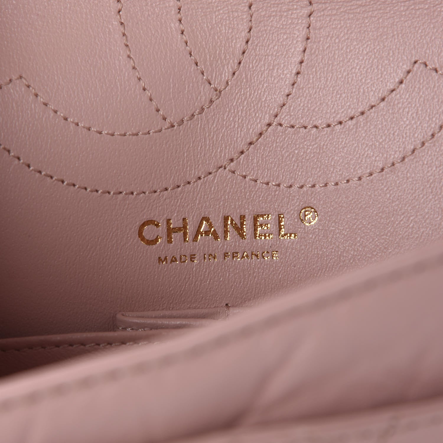 Chanel Aged Calfskin Quilted 2.55 Reissue 225 Flap Pink 9 of 11