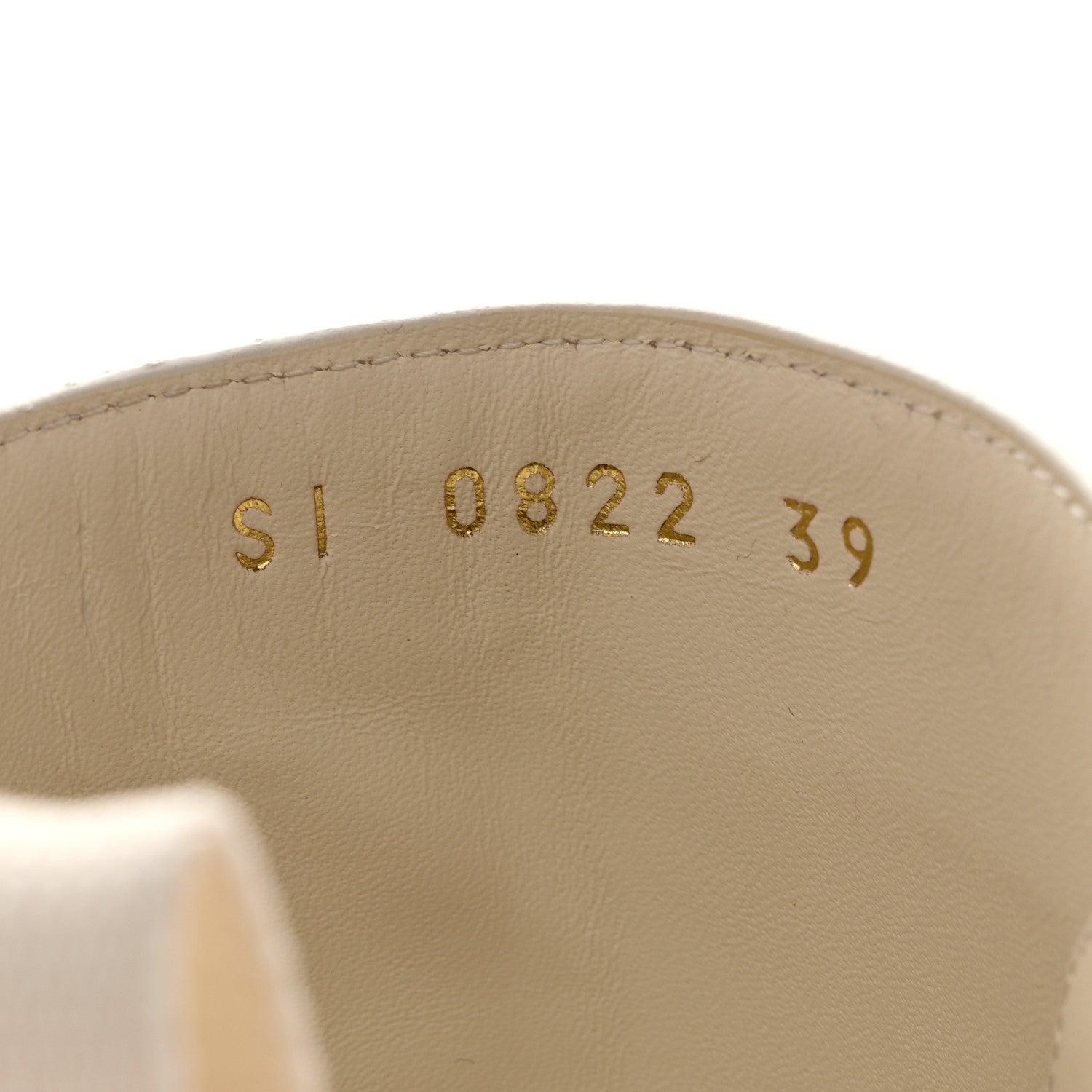 Christian Dior Calfskin Empreinte Ankle Boot 39 White 9 of 9