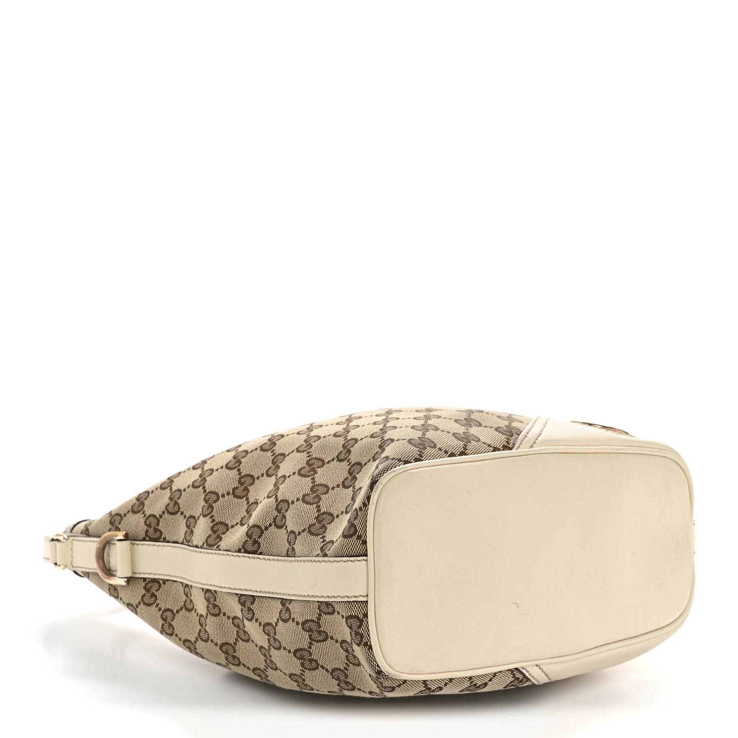 Gucci Monogram Medium New Britt Hobo Off White 4 of 15