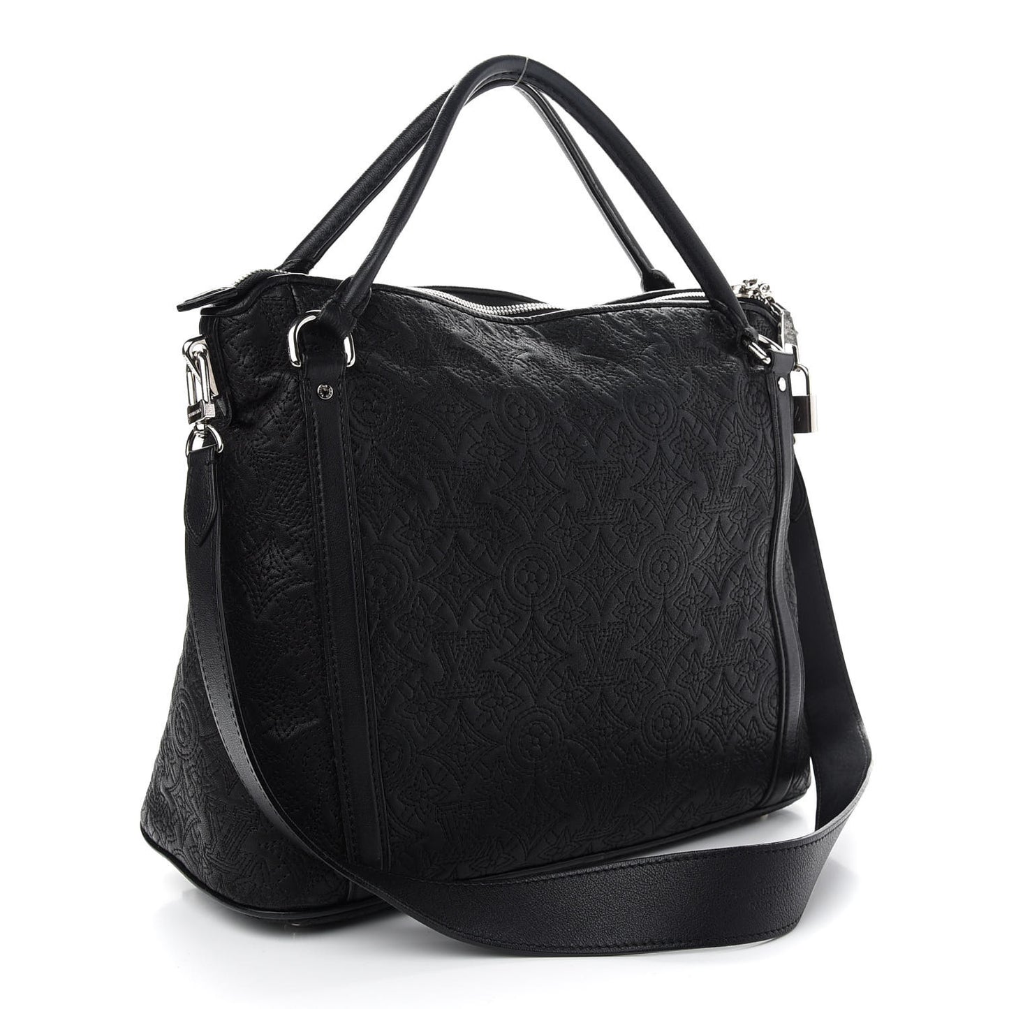 Monogram Lambskin Antheia Ixia PM Black