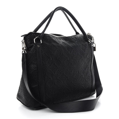 Louis Vuitton Monogram Lambskin Antheia Ixia PM Black 3 of 11