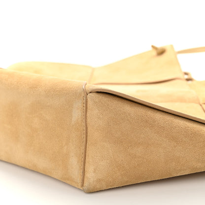 Bottega Veneta Suede Maxi Intrecciato Tote Cane Sugar Tapioca 10 of 11