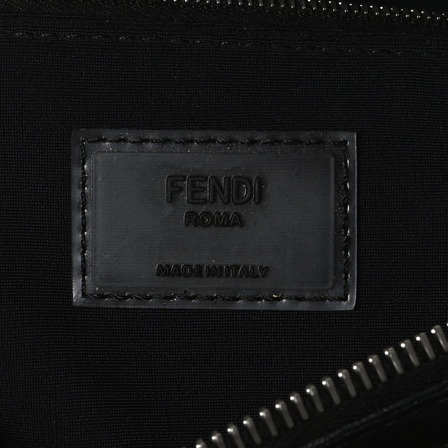 Neoprene FF Perforated Belt Bag Black