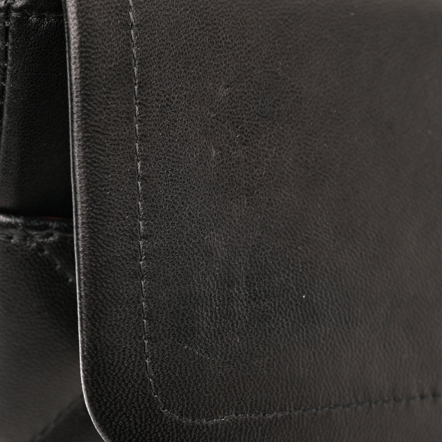 Chanel Lambskin Quilted Maxi Double Flap Black 11 of 11