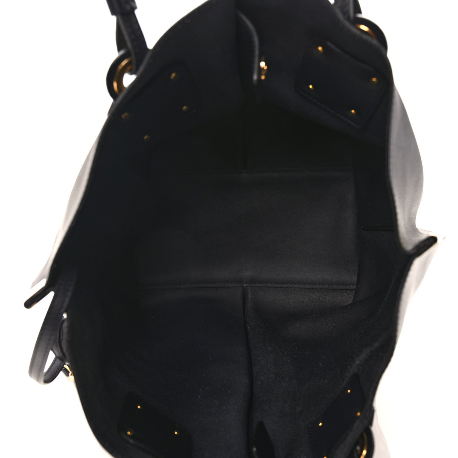 Chloe Smooth Calfskin Medium Vick Tote Full Blue 6 of 11