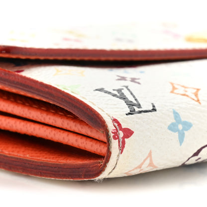 Louis Vuitton Monogram Multicolor Sarah Wallet White 11 of 16