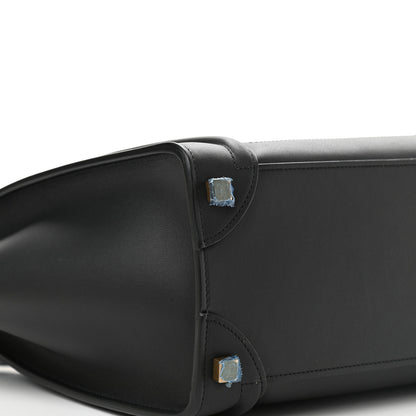 Celine Smooth Calfskin Micro Luggage Black 9 of 12