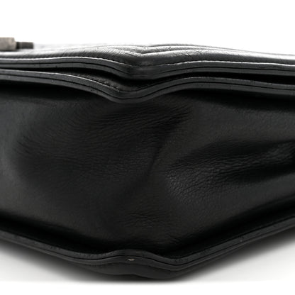 Chanel Calfskin Quilted Large Boy Flap Black 10 of 12