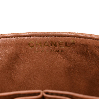 Chanel Caviar Quilted East West Flap Brown 6 of 9