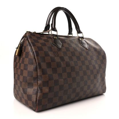 Louis Vuitton Damier Ebene Speedy 30 3 of 11