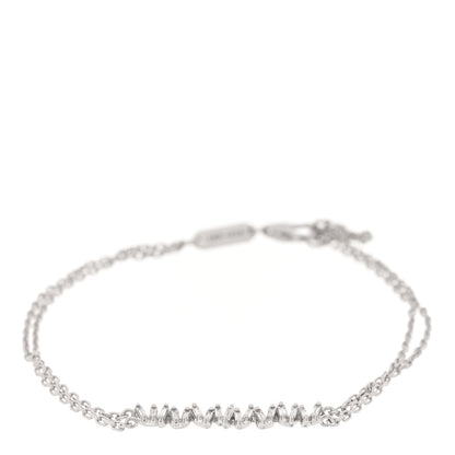 Suzanne Kalan 18K White Gold Diamond Classic Bar Bracelet 1 of 3