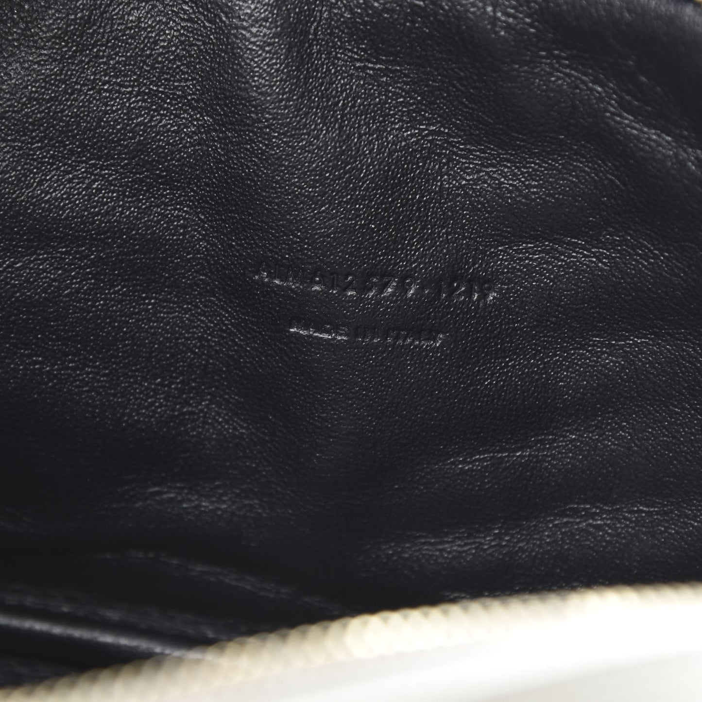 Grain De Poudre Matelasse Monogram Mini Lou Camera Bag Crema Soft