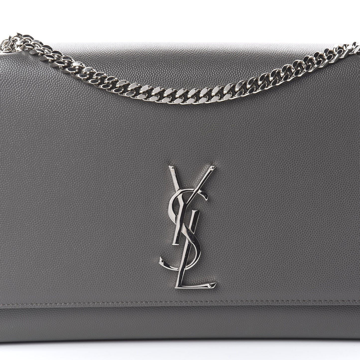 Grain De Poudre Large Classic Monogram Kate Satchel Earth
