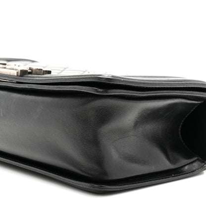Chanel Lambskin Quilted Medium Boy Flap Black 10 of 10