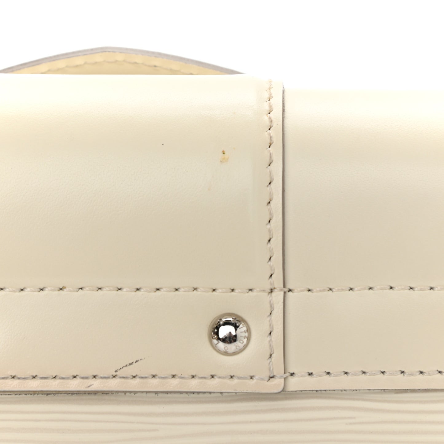 Epi Montaigne Clutch Ivory