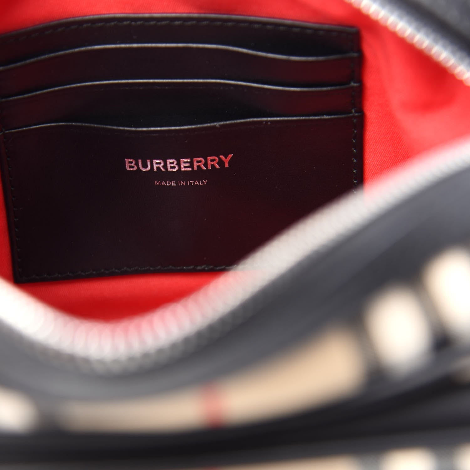 Burberry Vintage Check Calfskin Small Camera Bag Archive Beige 8 of 10