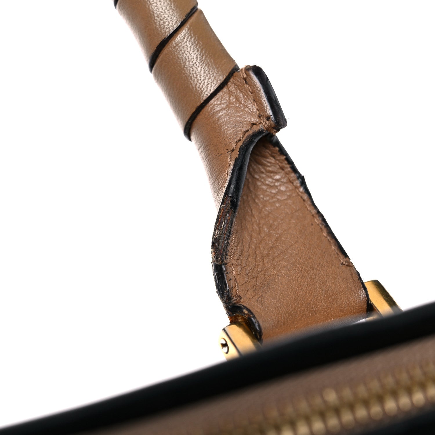 Chloe Calfskin Braided Medium Marcie Satchel Nut 23 of 28