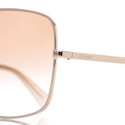 Celine Metal Sunglasses CL 41808/S Gold 7 of 8