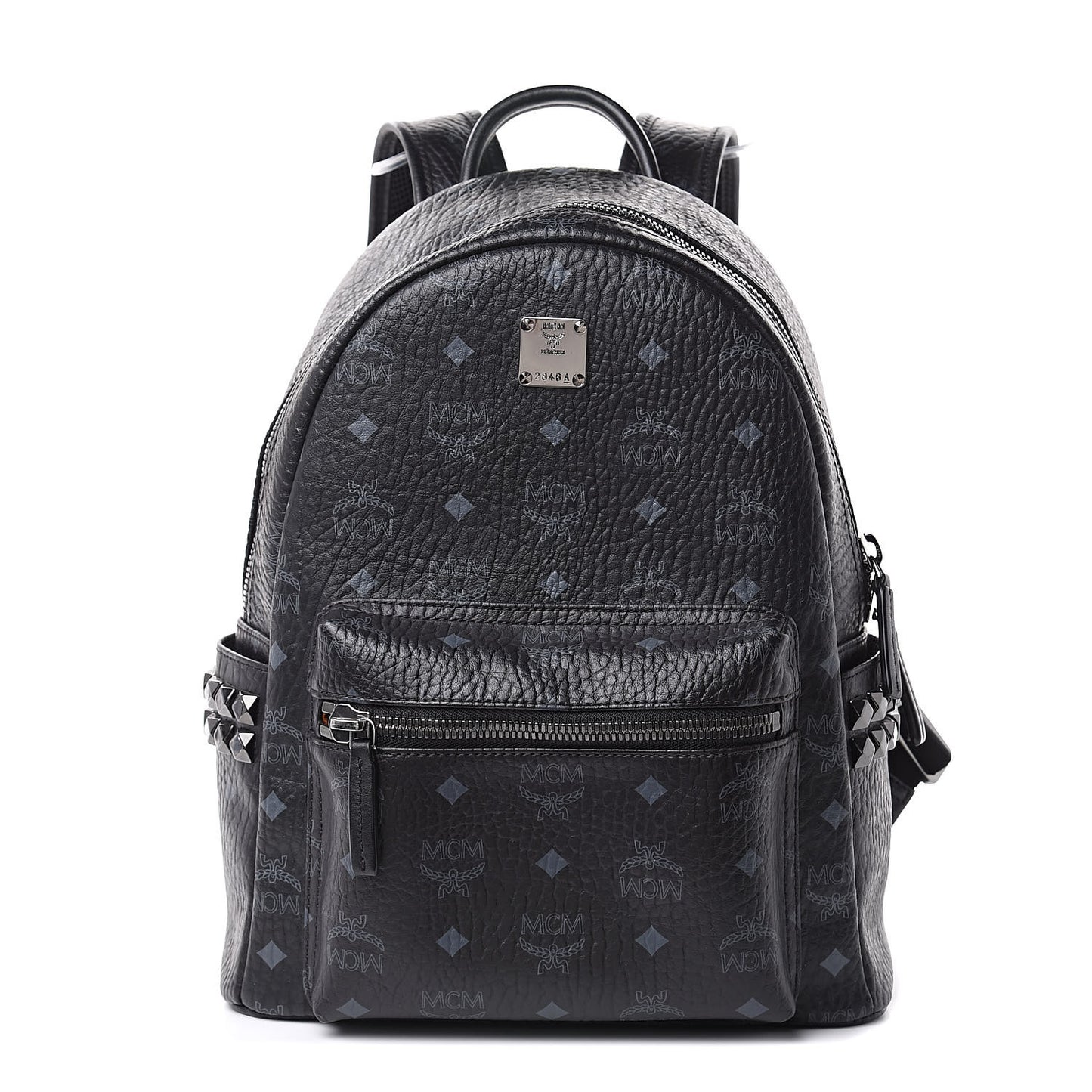 Visetos Small Side Stud Stark Backpack Black