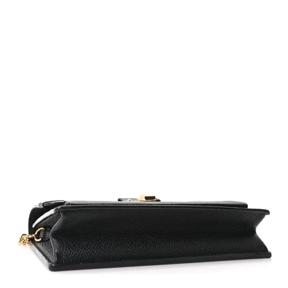 Louis Vuitton Empreinte Vavin Chain Wallet Black 4 of 10