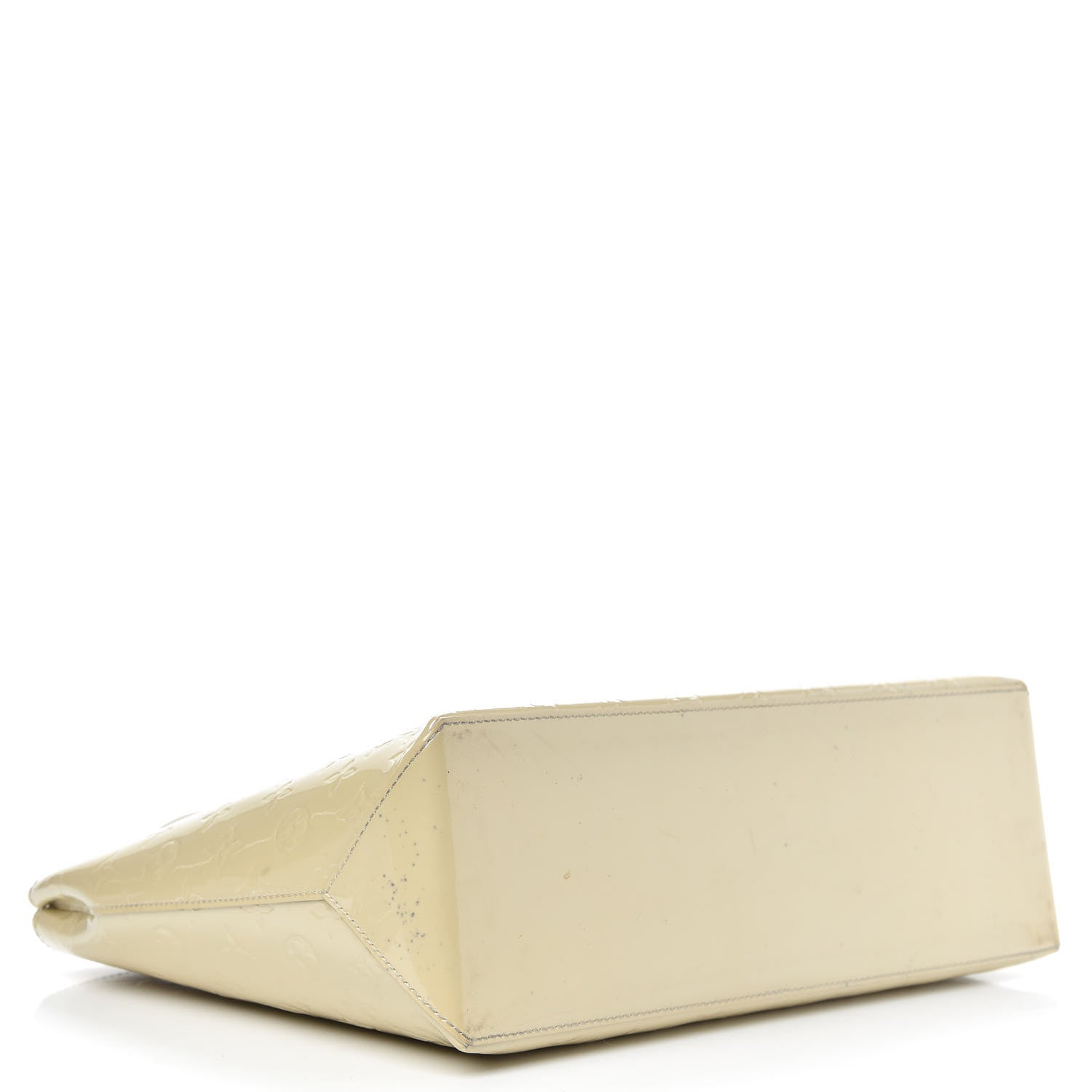 Louis Vuitton Vernis Wilshire MM Blanc Corail 4 of 17