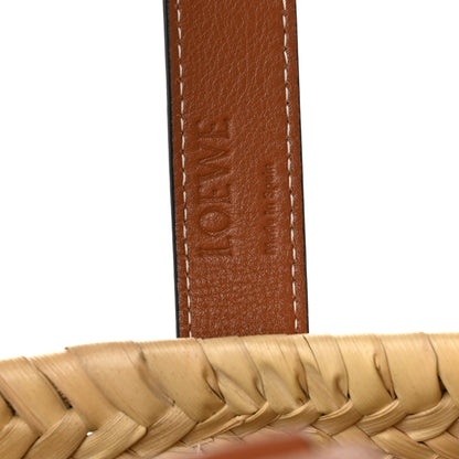Loewe Raffia Basket Tote Bag Natural Tan 6 of 9