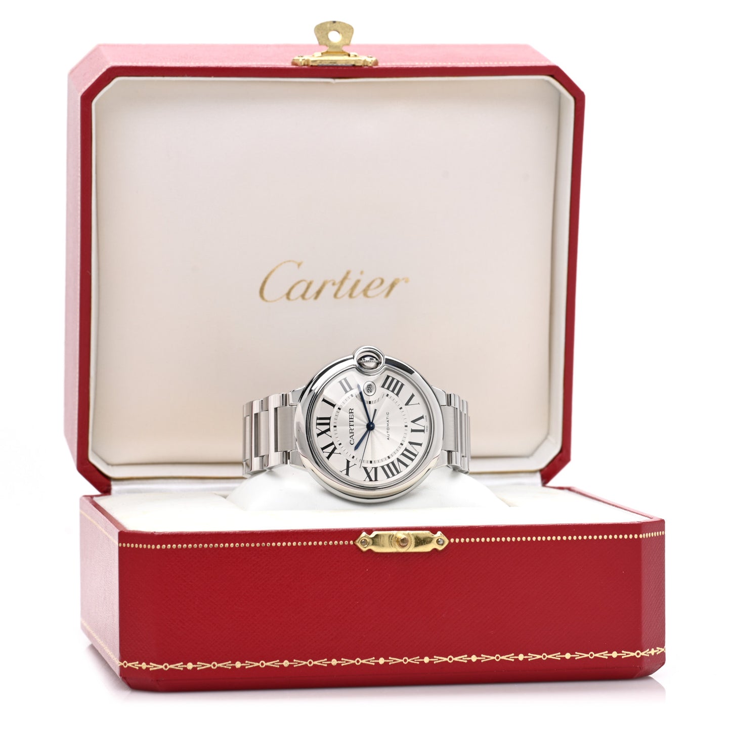 Stainless Steel 42mm Ballon Bleu De Cartier Automatic Watch