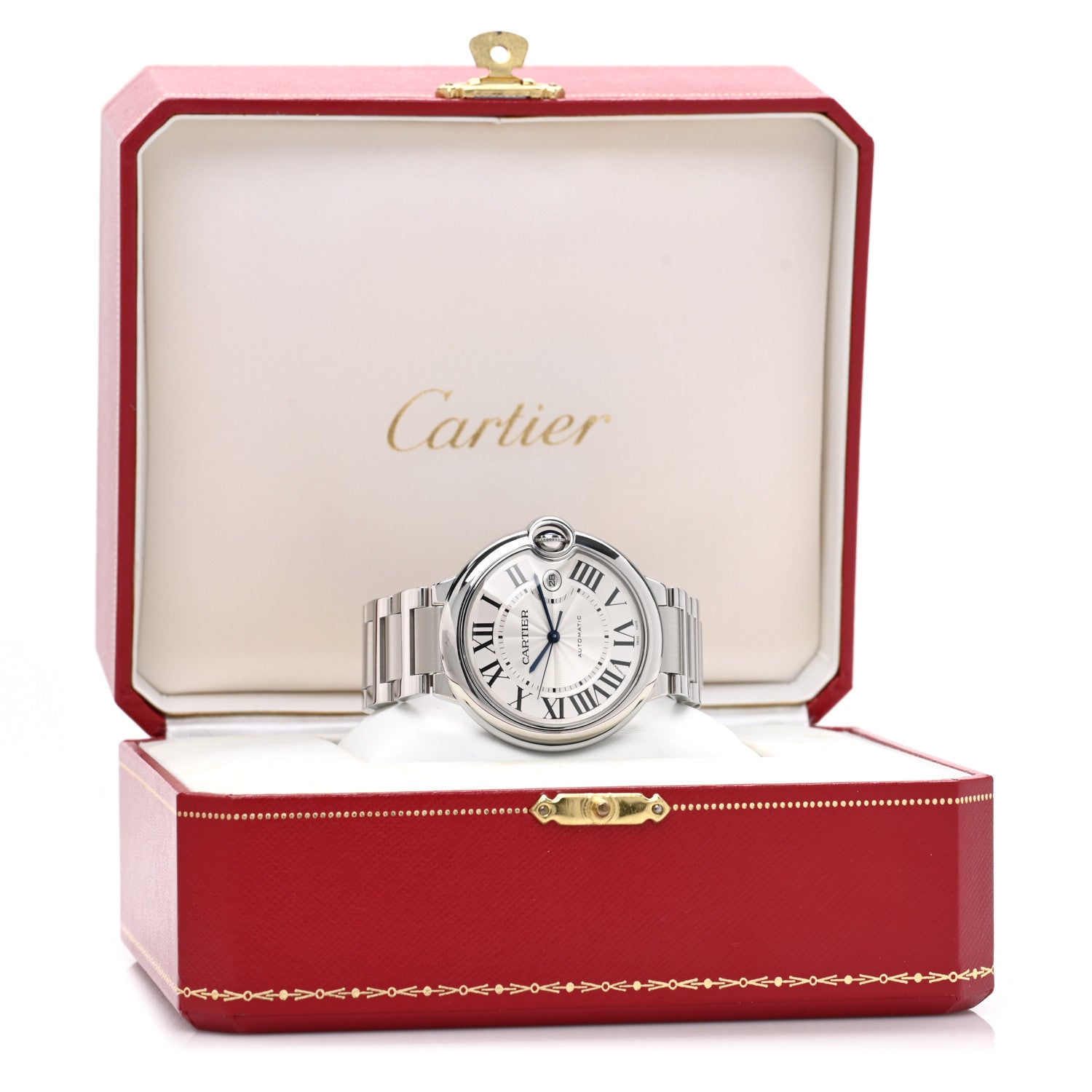 Cartier Stainless Steel 42mm Ballon Bleu De Cartier Automatic Watch 5 of 5
