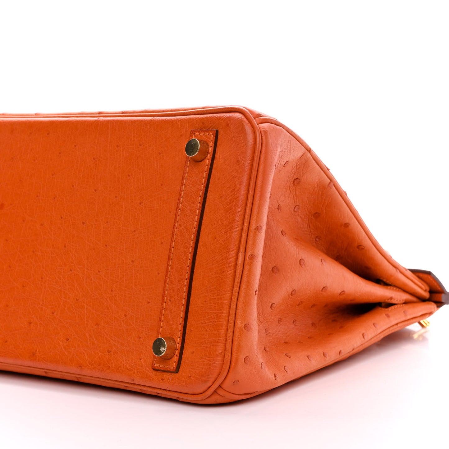 Ostrich Birkin 30 Orange