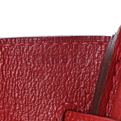 Hermes Epsom Birkin 30 Rouge Casaque 7 of 49
