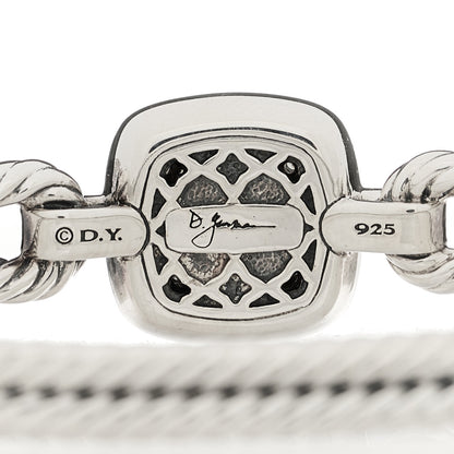 David Yurman Sterling Silver Diamond Albion Cable Bracelet 3 of 3