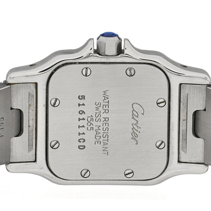 Cartier Stainless Steel 24mm Santos de Cartier Galbee Quartz Watch 4 of 4
