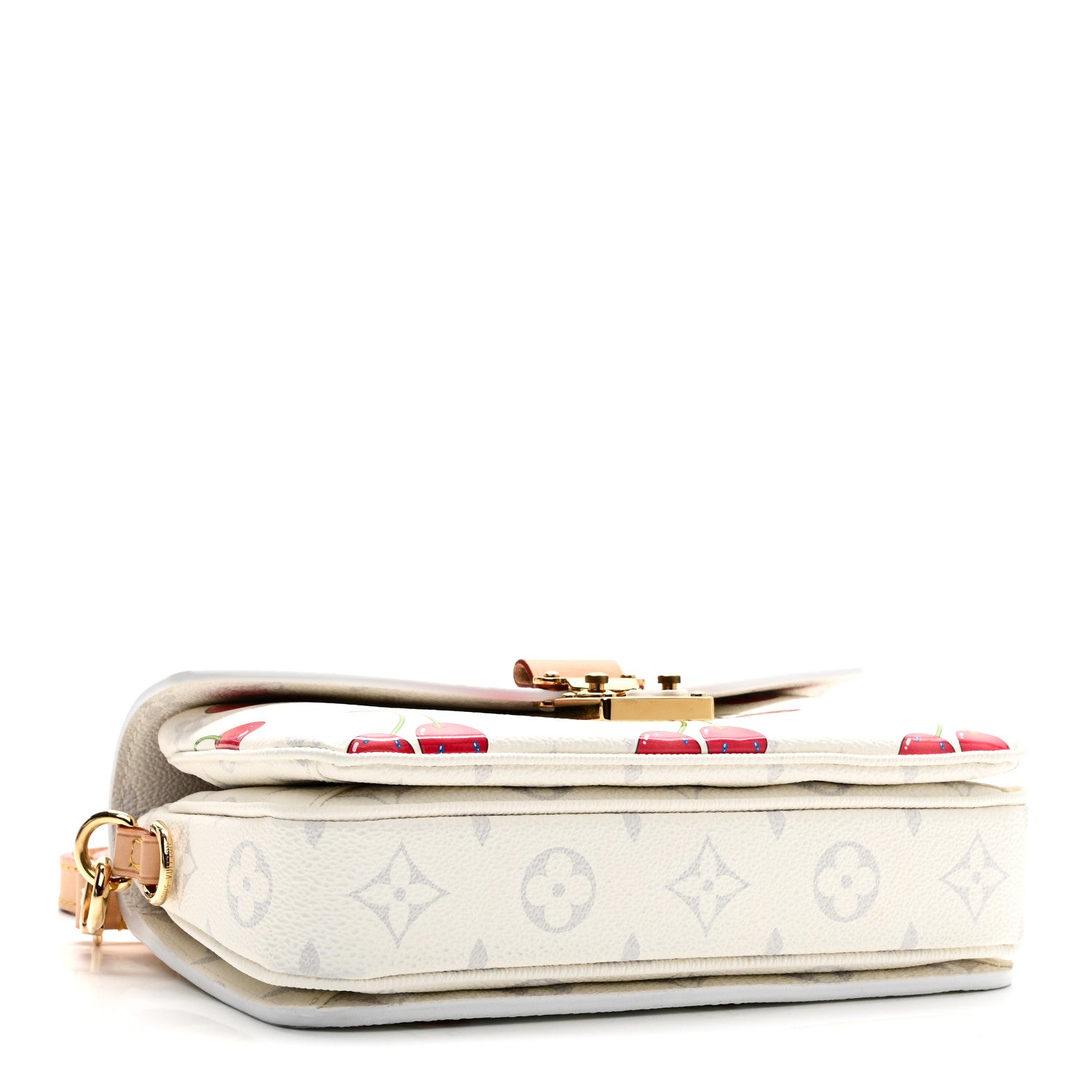 Louis Vuitton LV X TM Monogram Cerises Pochette Metis East West White 4 of 10