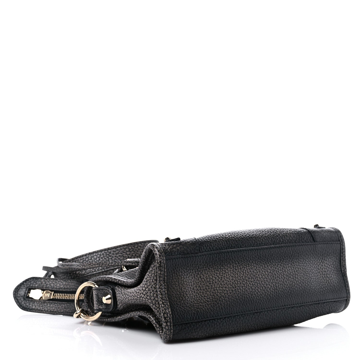 Balenciaga Grained Calfskin Classic Gold Hardware Mini City Ombre Grey Gradient 3 of 9
