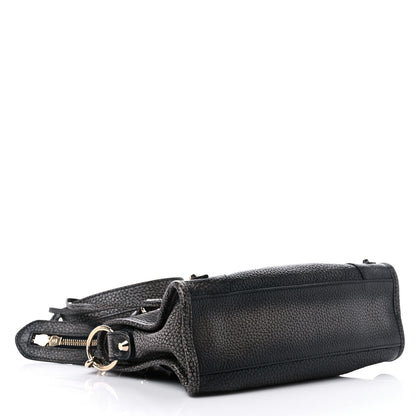 Balenciaga Grained Calfskin Classic Gold Hardware Mini City Ombre Grey Gradient 3 of 9