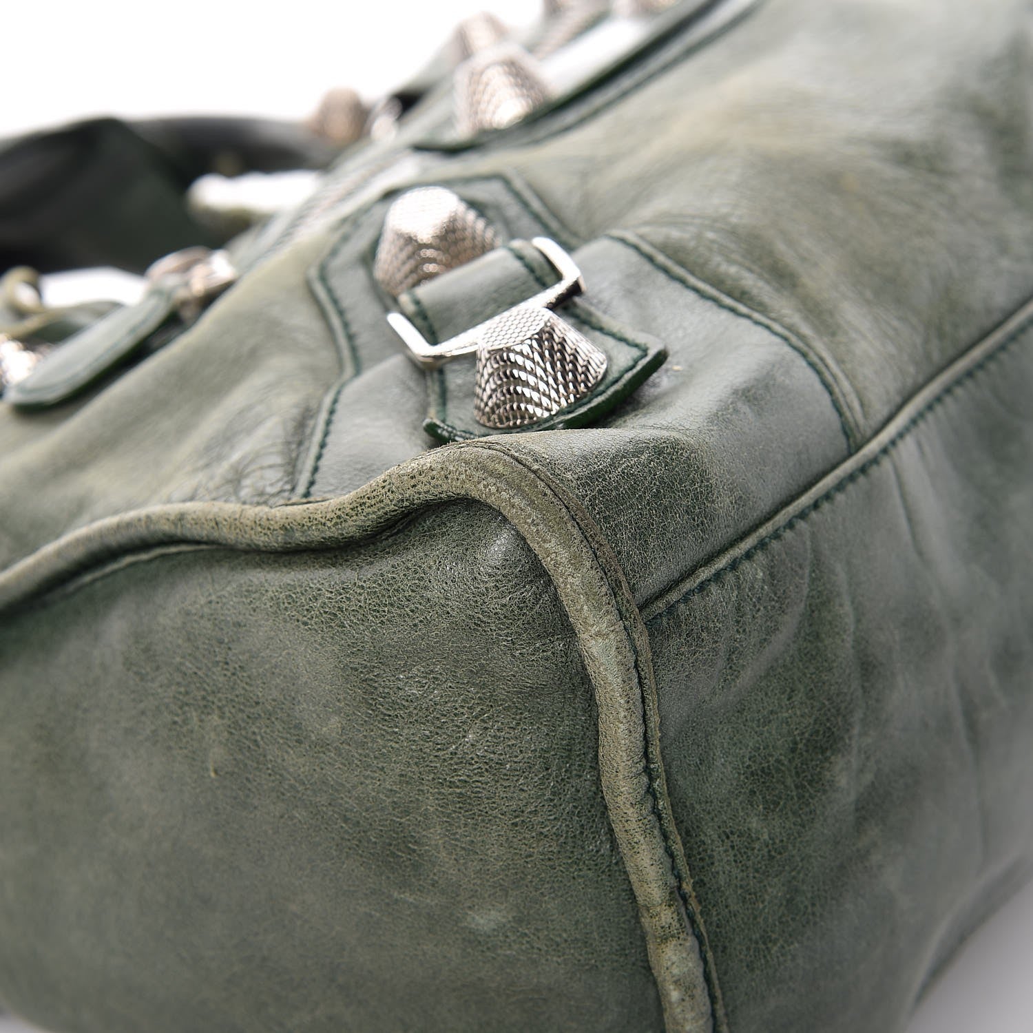 Balenciaga Agneau Giant 21 Silver Hardware City Cypress 15 of 20