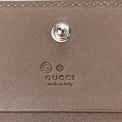 Gucci Microguccissima Card Case Wallet Acero 6 of 8