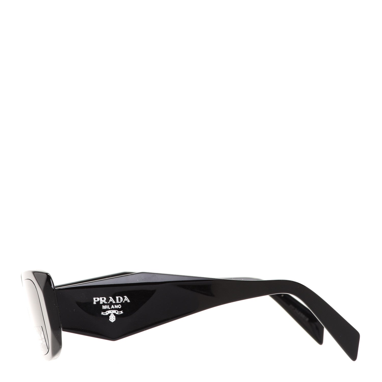 Prada Acetate Symbole Sunglasses SPR 17W Black 3 of 8