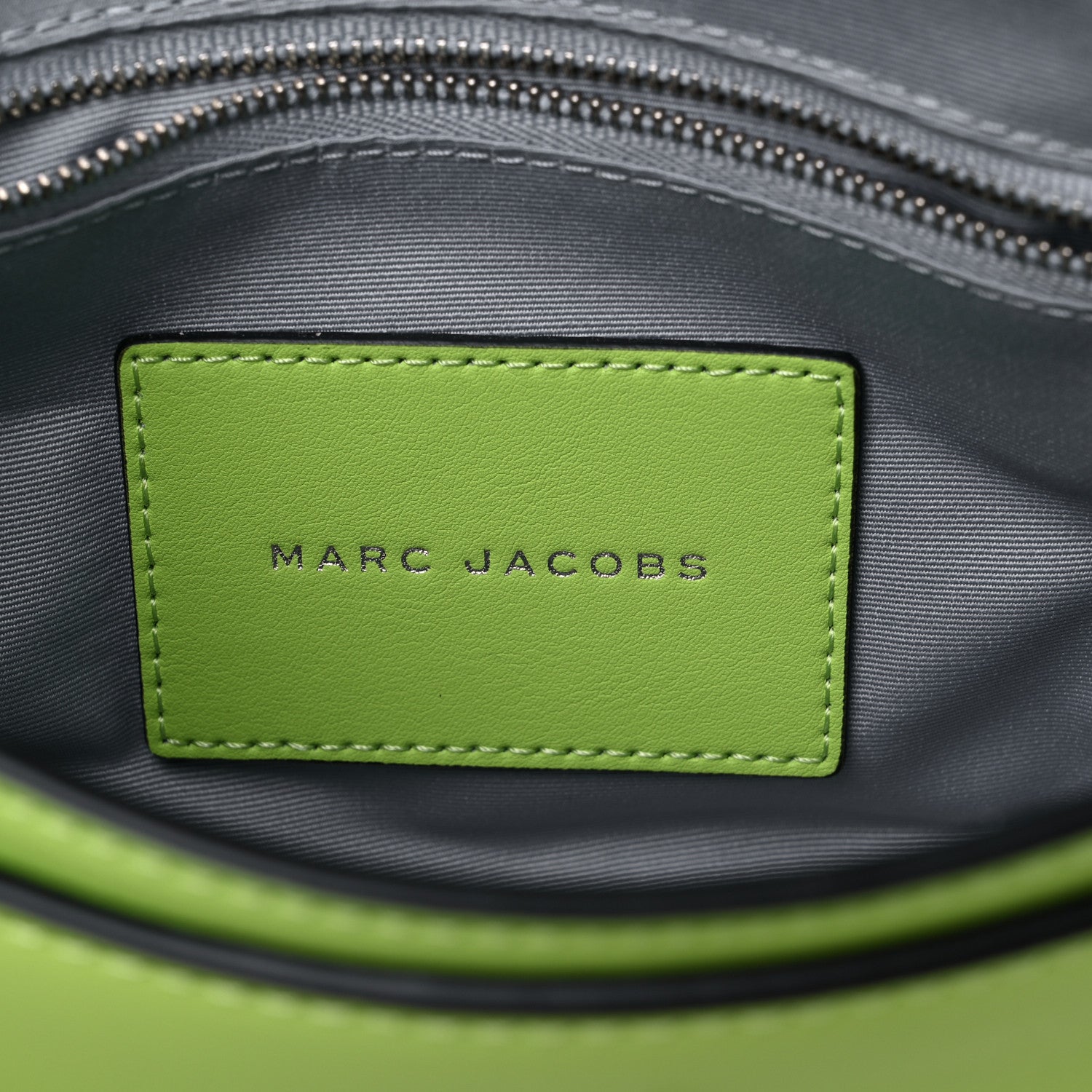 Marc Jacobs Calfskin The J Marc Shoulder Bag Green Glow 5 of 9