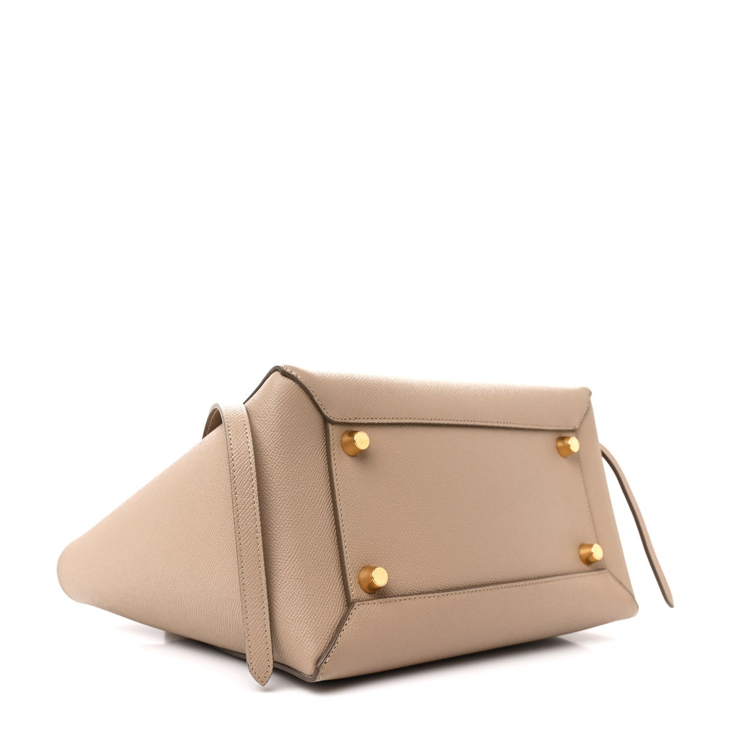 Grained Calfskin Mini Belt Bag Light Taupe