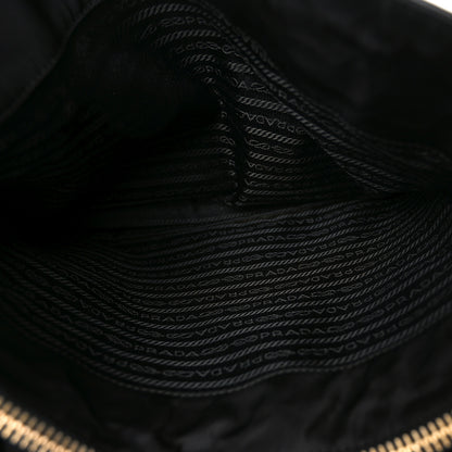 Prada Nappa Nylon Chain Shoulder Bag Black 5 of 8