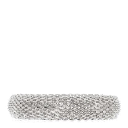 Tiffany Sterling Silver Somerset Mesh Bracelet 3 of 4