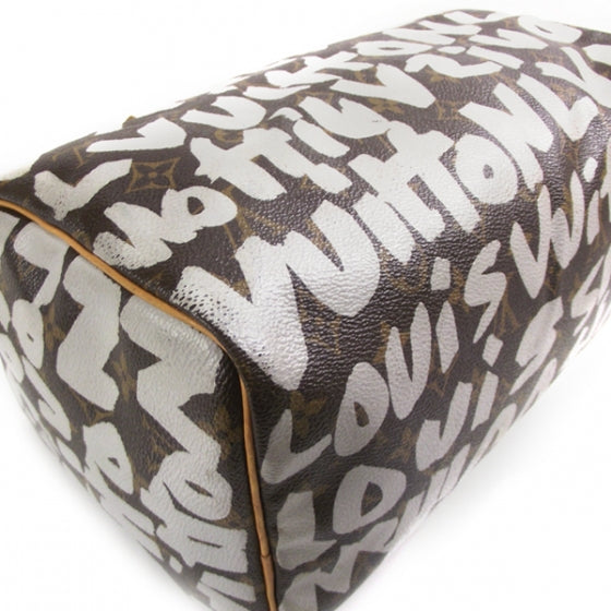 Monogram Graffiti Speedy 30 Silver