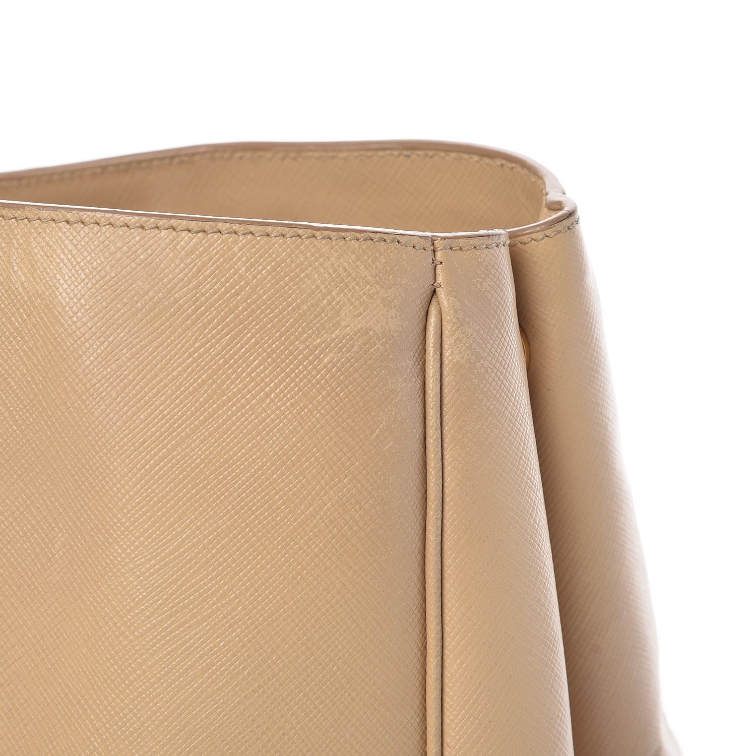Prada Saffiano Lux Large Tote Sabbia 15 of 17